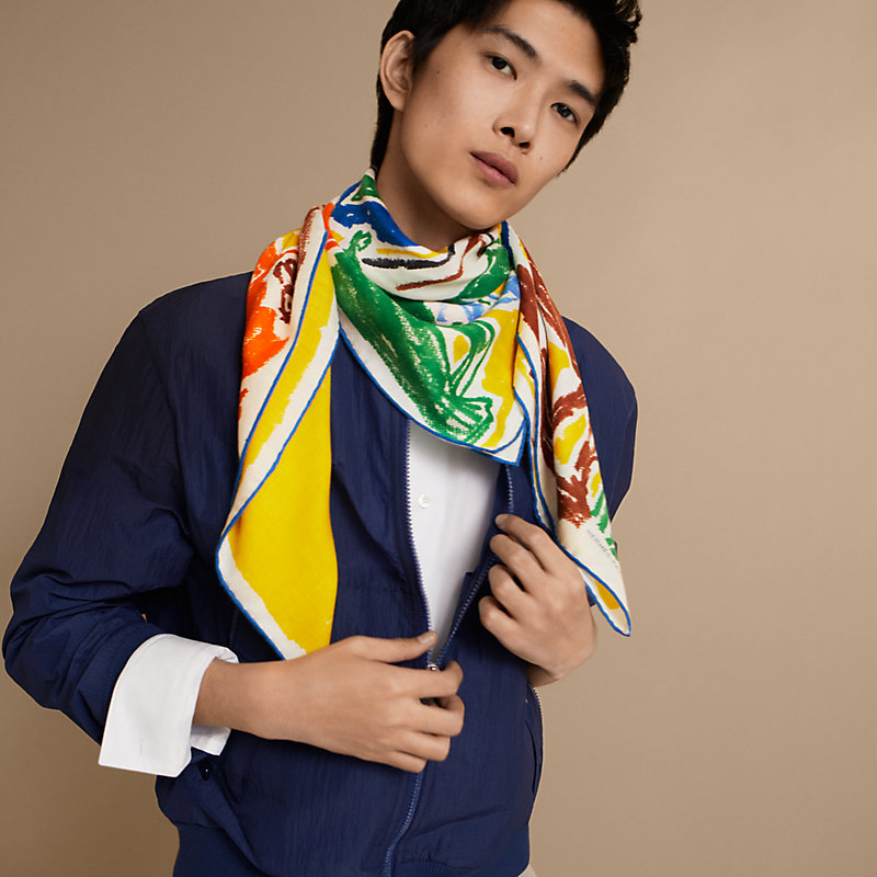 Chevaux de la Collection scarf 100 | Hermès Canada